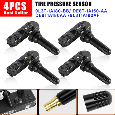 Juego de 4 TPMS 315 MHz para sensor de presión de neumáticos Lincoln MKC 2015 DE8T-1A180-AA Foto 1 de 4