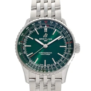 BREITLING Navitimer automatic 41 A17329371L1A1 green Dial Watch - Picture 1 of 5