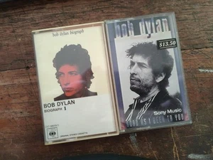 Original BOB DYLAN Biograph 1 & Good As I Been to You Cassette Pre-Owned - Picture 1 of 5