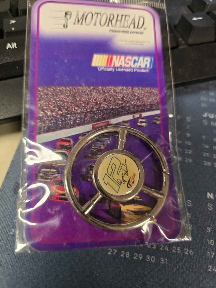 Ryan Newman #12 Steering Wheel Key Chain - Image 1 of 1