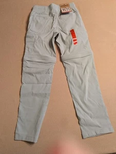 Eddie Bauer Youth/Kids Convertible Pants, Medium (10-12), Gray, NWT - Picture 1 of 4