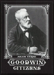Upper Deck 2011 Goodwin Champions Goodwin Citizens #GC-1 Jules Verne - Picture 1 of 2