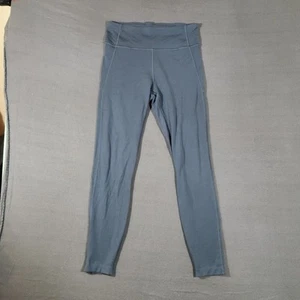 Leggings Allbirds Mujer Mezcla Lana Merino Capa Base Natural Medio Azul - Imagen 1 de 12