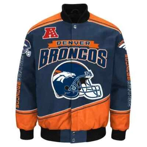 Denver Broncos NFL Enforcer Adult Jacket size 2X - Picture 1 of 10