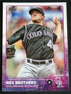 2015 Topps #186 Rex Brothers - NM-MT