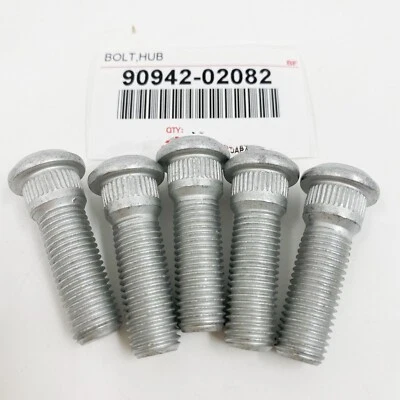 Lexus GS300 GS350 (1993-2018) OEM Genuine WHEEL LUG STUD 90942-02082 (x5) - Image 1 of 4