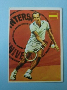 1979 OLD SPANISH CARD BOXING TENNIS ANDRES GYM