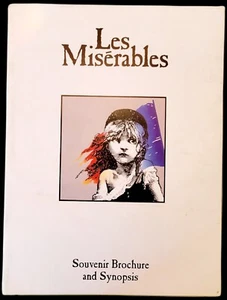 LES MISERABLES Souvenir Broschüre & Synopsis Programm BOOKLET 1987 - Bild 1 von 8