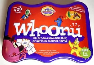 2008 Cranium Whoonu Game in Tin - Complete With 400 Cards - Picture 1 of 3