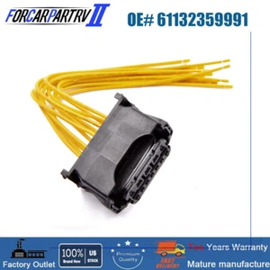 12 Pin Socket Headlight Head Lamp Connector Plug Wire Pigtail For BMW 1 2 3 4 5 - Bild 1 von 9