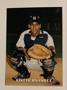1992 Fort Lauderdale Yankees Team Issue KIKI HERNANDEZ Sports Card Baseball