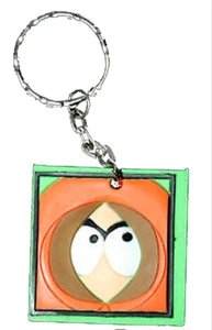 Retro South Park Collectible KENNY TOY KEY CHAIN Cartoon Ornament Funny Gag-NEW - Picture 1 of 3