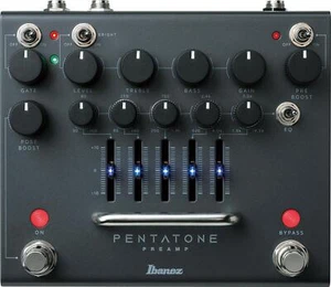 Ibanez PTPRE PENTATONE Preamp Distortion Guitar Effect Pedals New - Picture 1 of 10