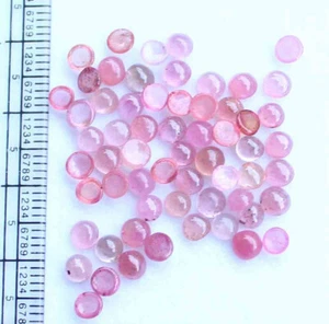 16,20 Karat natürlicher rosa roter Rubin Cabochon Rundschliff lose Edelsteine Posten - Bild 1 von 4