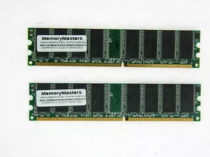 2GB PC3200 DDR Memory for Dell Optiplex GX260 GX270 SX270 2x1GB Mem Mod TESTED - Picture 1 of 1