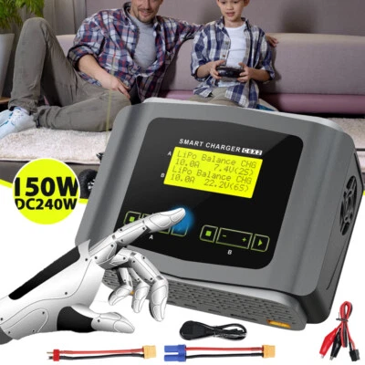 RC Akku Ladegerät für LiPo/Life/LiHV/Lilon/NiMH/NiCD PB,10A RC Balance Ladegerät - Bild 1 von 4