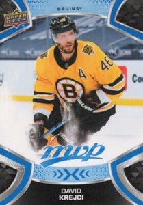 2021-22 Upper Deck MVP Blue FS #66 David Krejci Bruins