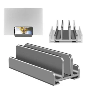 1/2/3 Slots Vertical Laptop Stand Space-Saving Desktop Notebook Dock  Home - Afbeelding 1 van 18