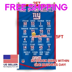 New York Giants 3x5 ft flag Hall of fame Champions Ideal NFL Gift Banner - Picture 1 of 9
