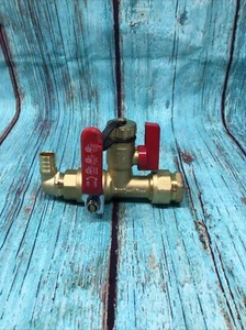 3/4" Tankless Water Heater Isolation Valve. Hot Water Shut-off. - Picture 1 of 9