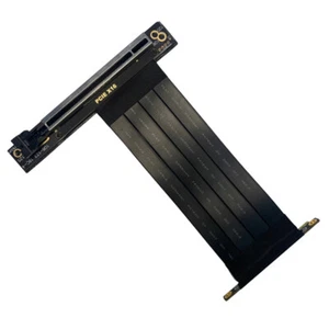 XT-XINTE PCIe 4X 8X 16X Graphics Card Extension Cable 90 Degree PCI-E Express - Picture 1 of 11