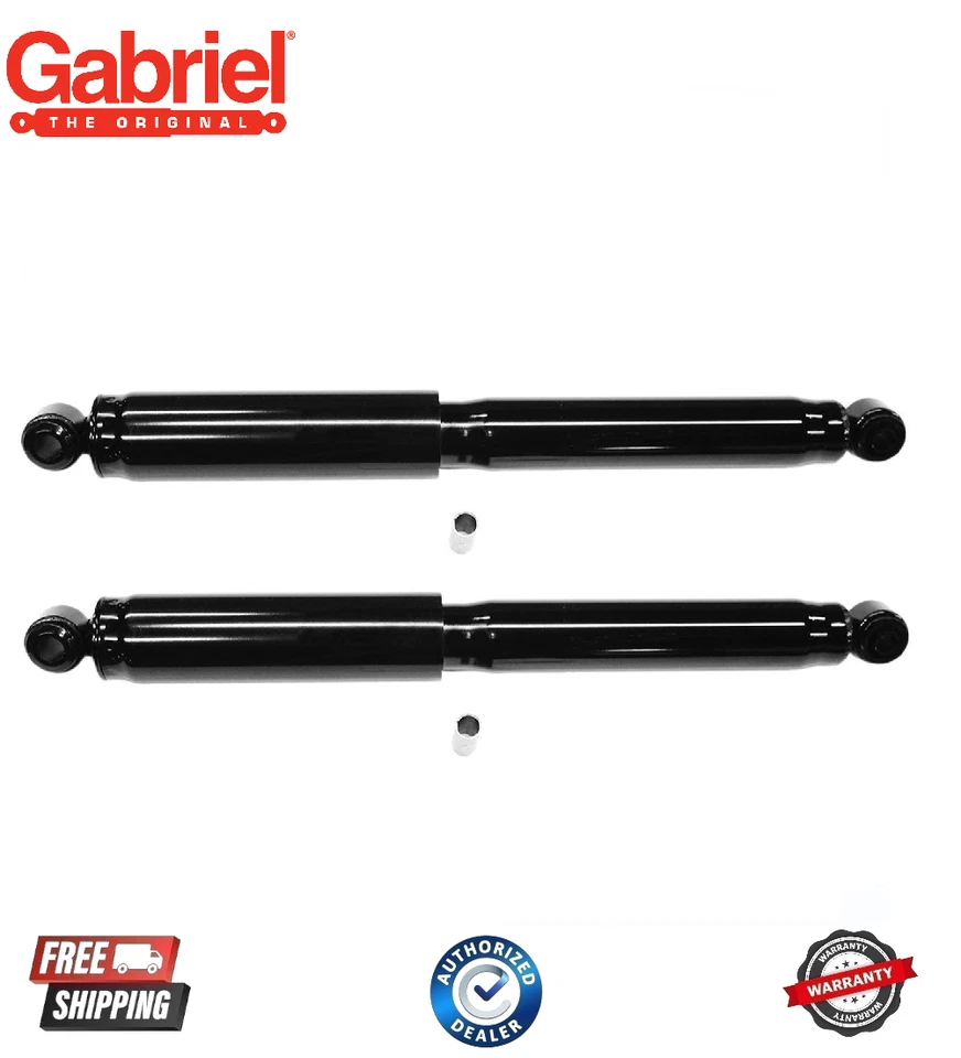 2 Amortiguadores de suspensión trasera Gabriel 61519 para Jeep Wagoneer 1974-1983 Foto 1 de 1