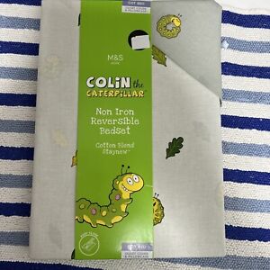 M&S Marks And Spencer Cot Bed Bedding Colin The Caterpillar