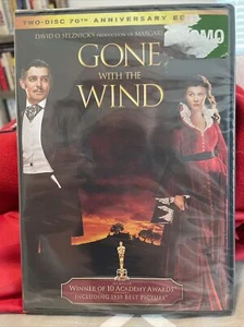 Gone With The Wind 70th Anniversary 2 Disc Edition DVD Brand New - Picture 1 of 2