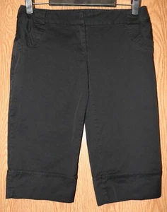 Junior Womens Black Joe Benbasset Capri Pants Size 7 very good - Picture 1 of 2