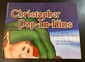 Christopher Pop-In-Kins "Pops In" Storybook And Packaging NO DOLL Large Size HC - Picture 1 of 3