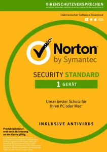 NORTON Security Standard 2025 • 1 Gerät 1/2/3 Jahre • Internet Security - Bild 1 von 1