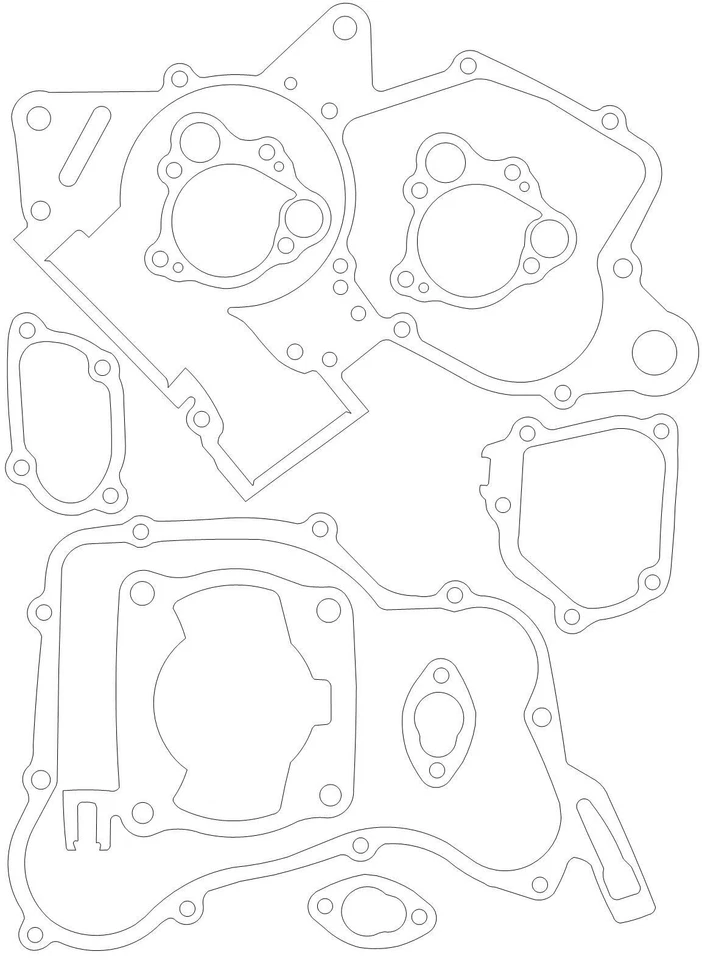 Juego de juntas a Honda CR125R Foto 1 de 1