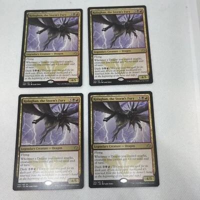MTG 4x Kolaghan, the Storm's Fury Fate Reforged 155/185 Reg. Rare FREE SHIPPING - Image 1 of 2
