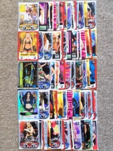 WWE TOPPS SLAM ATTAX DIVAS WOMEN WRESTLING CARDS WWF MATTEL PANINI AEW NXT L-Z - Picture 1 of 327