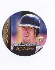 JEFF BAGWELL 1996 KING B BEEF JERKY #4 ASTROS 