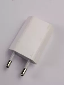 Genuine Apple A2118 USB Charger 5V 1A EU Plug 2PIN for iPhone iPod iWatch - Zdjęcie 1 z 6
