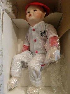 MUÑECA DE PORCELANA EDWIN M KNOWLES "MICHAEL" CON CERTIFICADO DE AUTENTICIDAD IMAGEN DE YOLANDA BEBÉ PERFECTO - Imagen 1 de 6