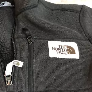 North Face Langarm 1/4 Zip Fleecepullover schwarz Jugend/Jungen Größe M - Bild 1 von 11