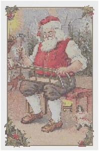 Patrón de punto de cruz de Florashell - Taller de Santa - Imagen 1 de 1