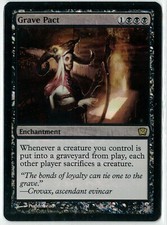 FOIL MTG Grave Pact 9th Edition 9ED English NEAR-MINT