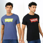 Levi's Original Tee Okrągły dekolt T-shirt Męski Batwing Grafika Top Rekreacyjne Levi Jeans