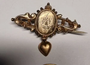 JUGENDSTIL Brosche um 1900 anschauen!!! Top!!! - Bild 1 von 4