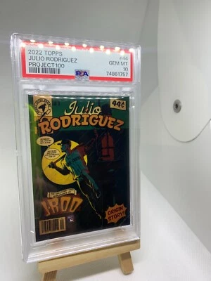 2022 Topps - Project 100 - Julio Rodriguez Rookie - PSA10 - Image 1 of 3