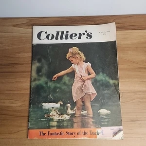 1949 Colliers June 25 -The Story of the Tucker Car; Ben Hogan of Golf; Hypnotism - Imagen 1 de 8