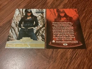 XENA WARRIOR PRINCESS SERIES 4 & 5 ENEMIES CHASE CARD E6 2001 RITTENHOUSE - Picture 1 of 1