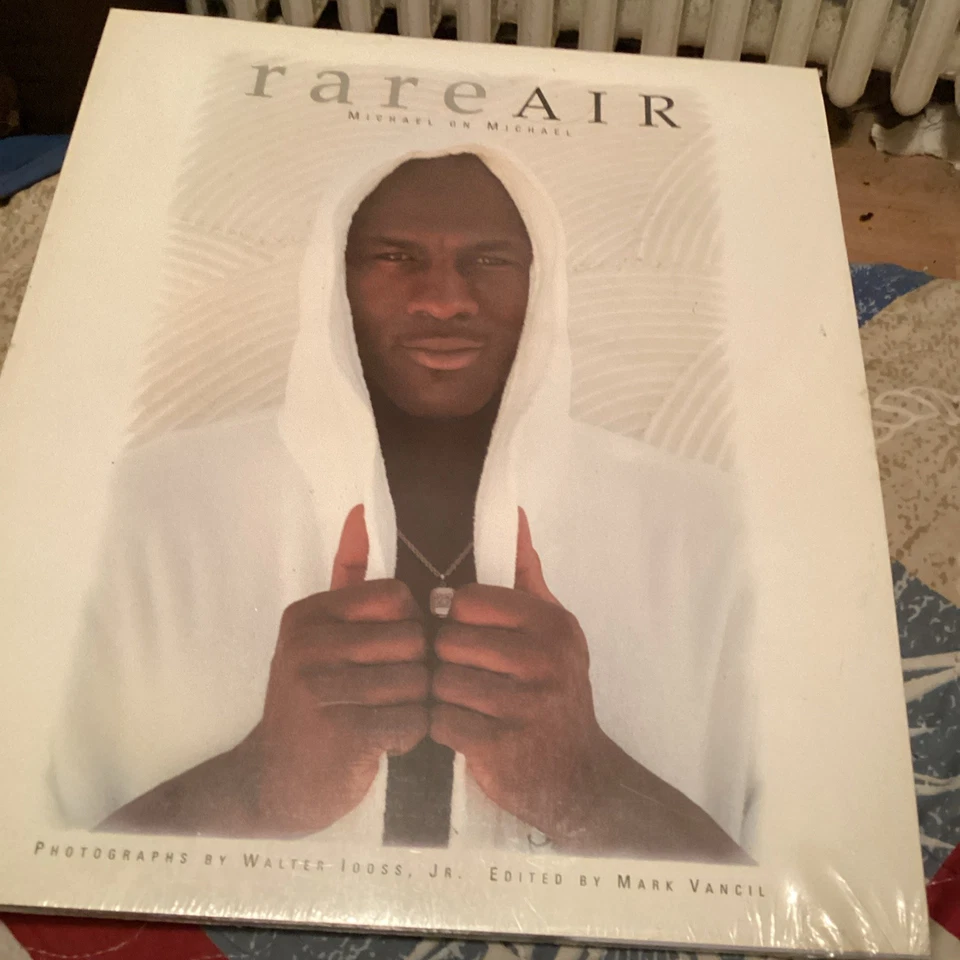 1993 "Rare Air: Michael On Michael" Book SEALED Autobiography Michael Jordan TPB Foto 1 de 2