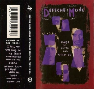 Depeche Mode – Songs Of Faith And Devotion (cassette) - Picture 1 of 1