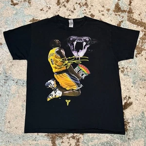 Camisa Mamba Kobe Bryant Negra Talla Grande NBA Baloncesto - Imagen 1 de 5