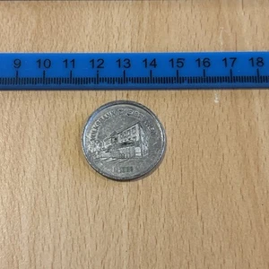 Volksbank Zweibrücken 1988 Schloss Medaille Münze Zweibrucker - Bild 1 von 5