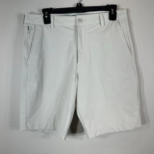 Vineyard Vines Shorts Men 30 Light Khaki Chino On The Go Performance Golf 9" - Picture 1 of 7